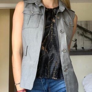 90s Gray Vintage Calvin Klein Vest